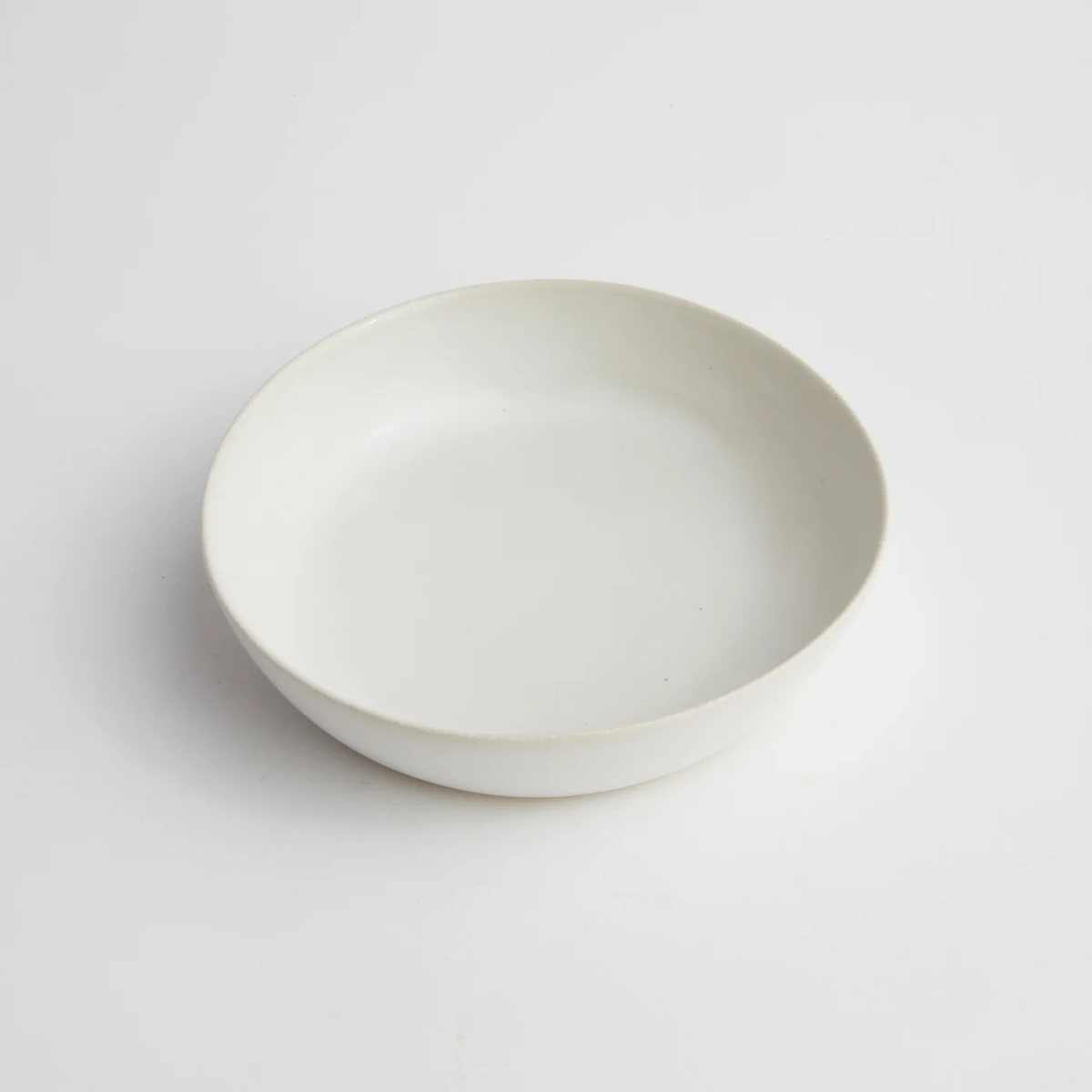 Satin Matte White glaze