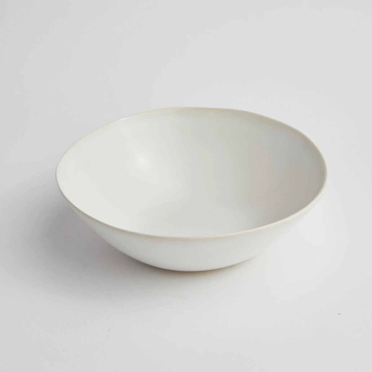Satin Matte White glaze