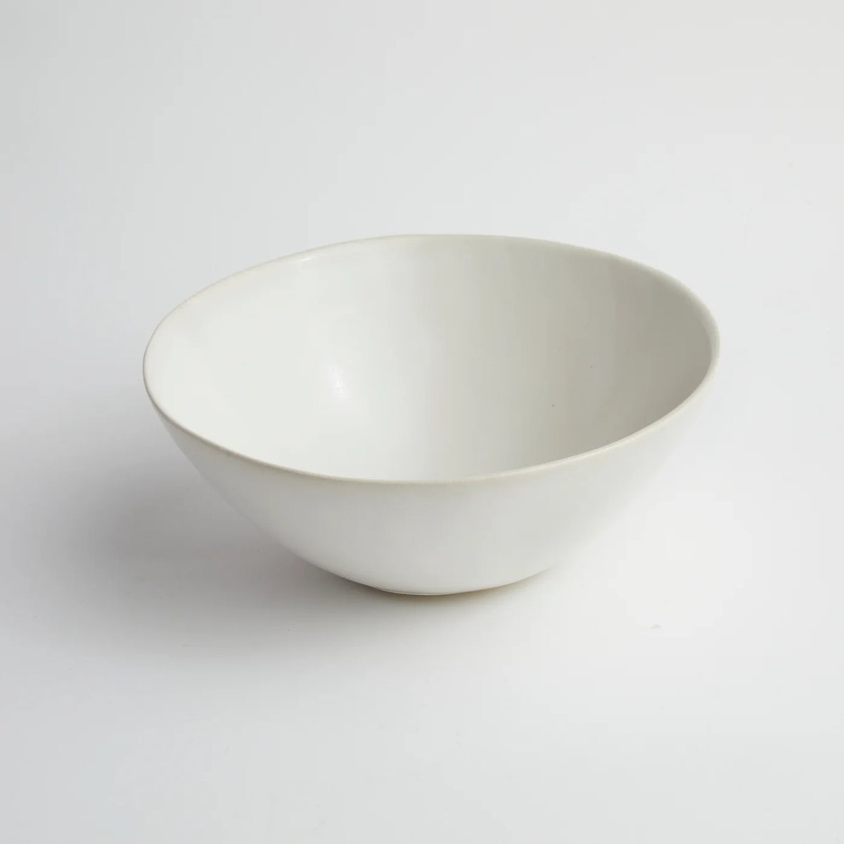 Satin Matte White glaze